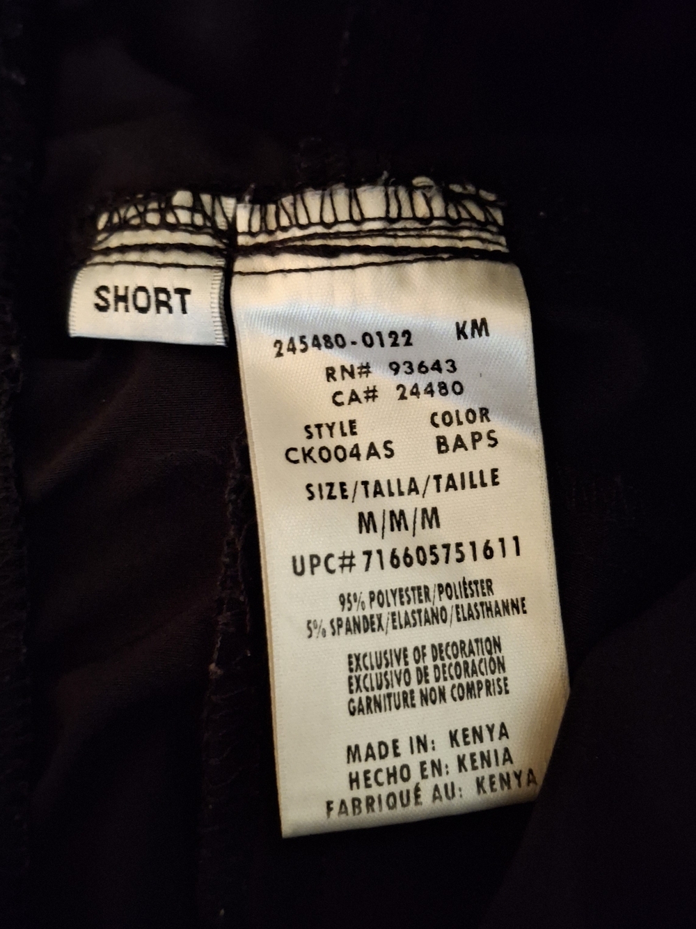 Cherokee Infinity Men's Black Drawstring Scrub Joggers with Side Pockets - Picture 6 of 8